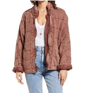 Free People Quilted Jacket